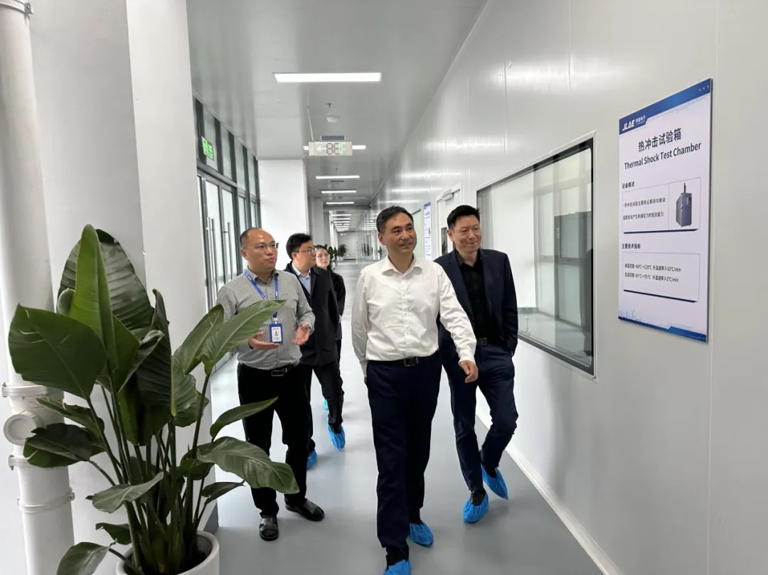 合肥產投集團董事長江鑫調研鈞聯(lián)電子